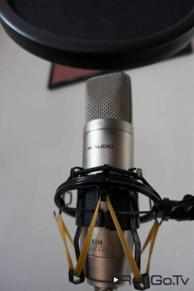 Das M-Audio Nova reicht für Podcasts und Internet-Video.