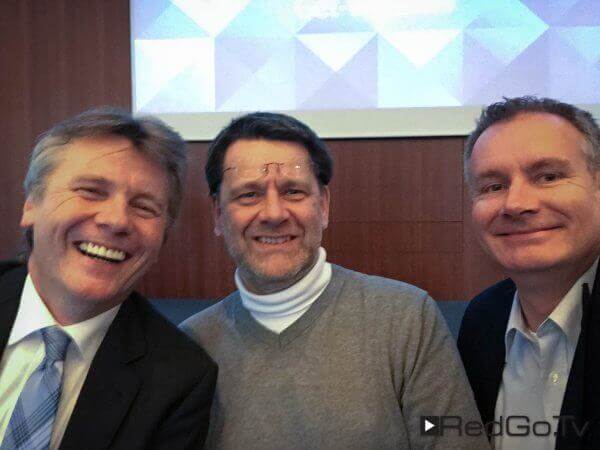 Die Selfie-Brothers von links nach rechts: Christian Spanik, Martin Goldmann, Hannes Rügheimer