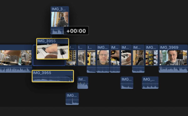 Final Cut Pro X magnetische Timeline