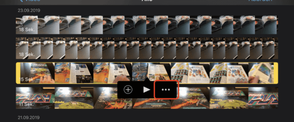 iPhone Video schneiden – so geht Videoschnitt mit iMovie (iOS)