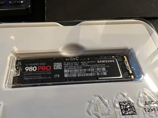 Samsung 980Pro SSD